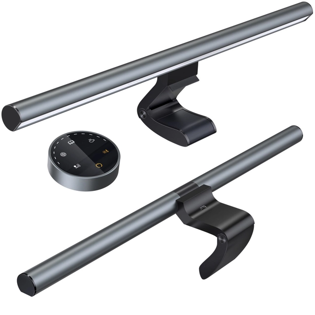 Eclairage d&#39;écran LED sans fil pour moniteur Elesense noir - SET 2szt.