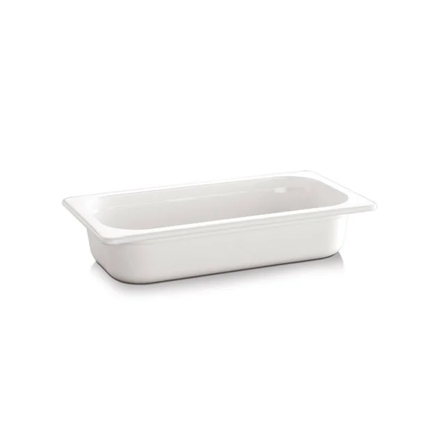 ECOLINE GN cateringbak 1/4 van witte melamine 1,9 l