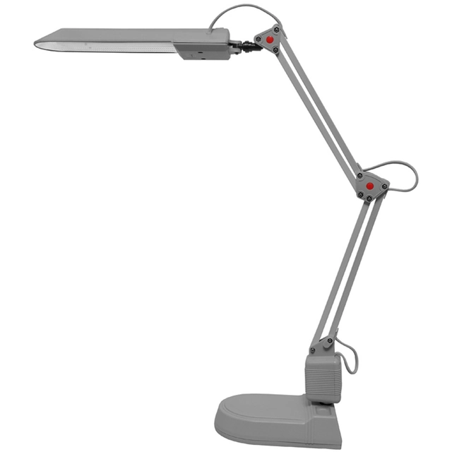 Ecolite L50164-LED/STR srebrna lampa stołowa LED 8W biała dzienna ADEPT