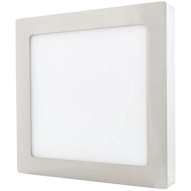 Ecolite LED-CSQ-12W/41/CHR Πίνακας LED με βάση Chrome 175x175mm 12W ημέρα λευκό