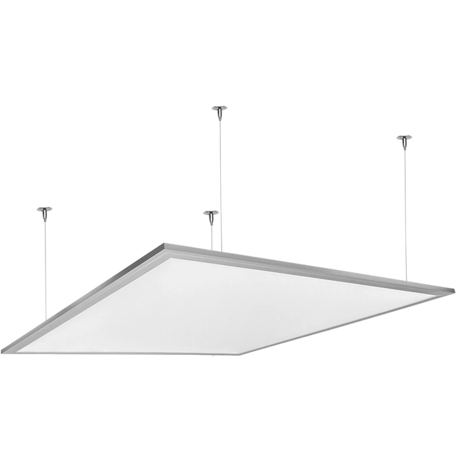 Ecolite LED-GPL-44-45-ZAV Ασημί κρεμαστό πάνελ LED 600x600mm 45W Λευκό ημέρας 5000lm