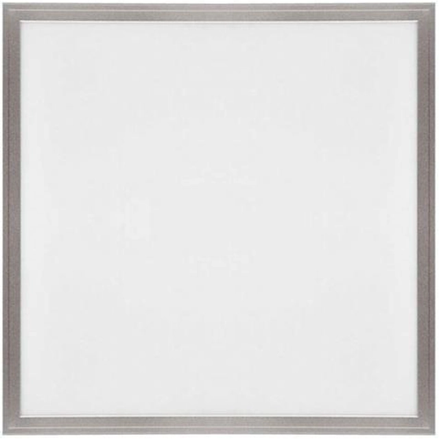 Ecolite LED-GPL44-45 Panneau LED Plafond Argent 600x600mm 45W Blanc Jour 5000lm