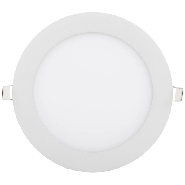 Ecolite LED-WSL-12W/2700 Бял кръгъл вграден LED панел 175mm 12W топло бяло