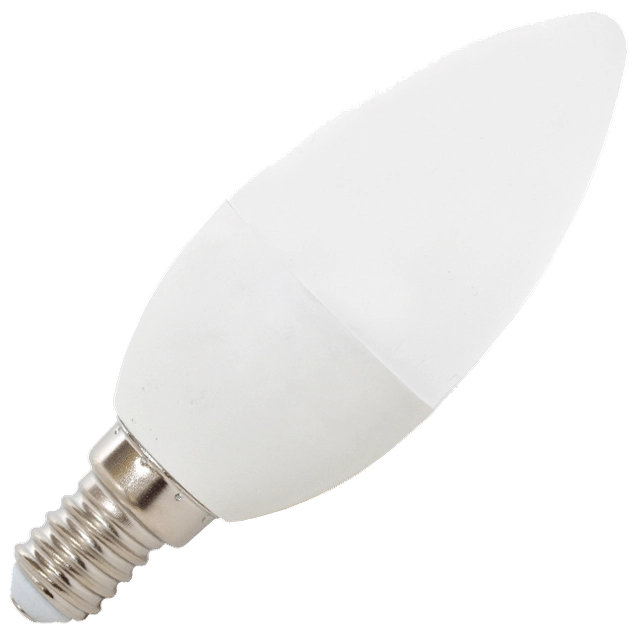 Ecolite LED5W-SV/E14/2700 Candela mini LED E14 lampadina 5W bianco caldo