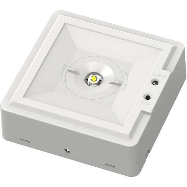 Ecolite TL8011LK-LED LED svjetlo za hitne slučajeve 2,8W hladno bijela okrugla disperzija