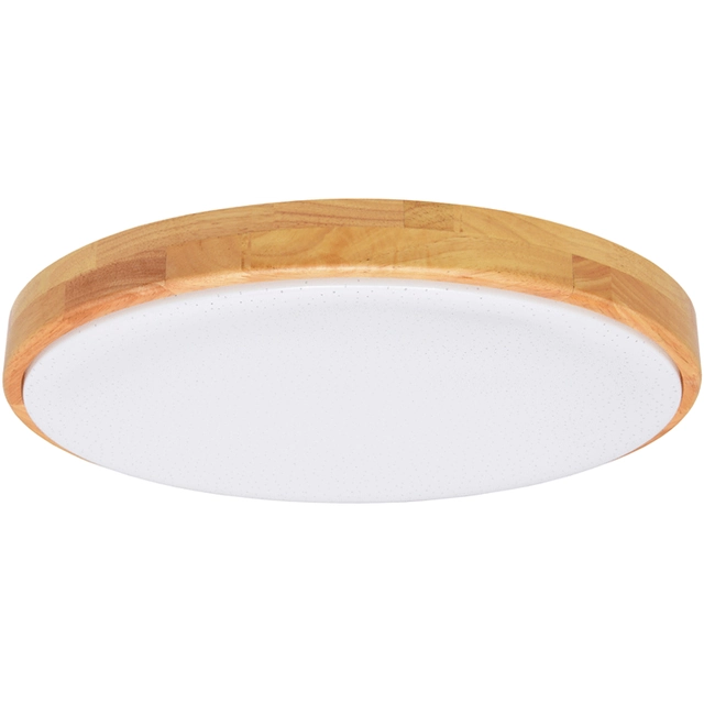 Ecolite WLD400-24W/LED/SD LED stropné svietidlo s diaľkovým ovládačom 24W 420mm svetlé drevo LENA