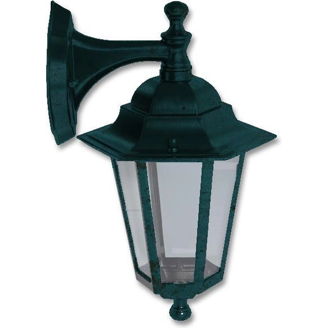 Ecolite Z6102-PAT Lantaarn 6BM wandlamp buiten DO patina