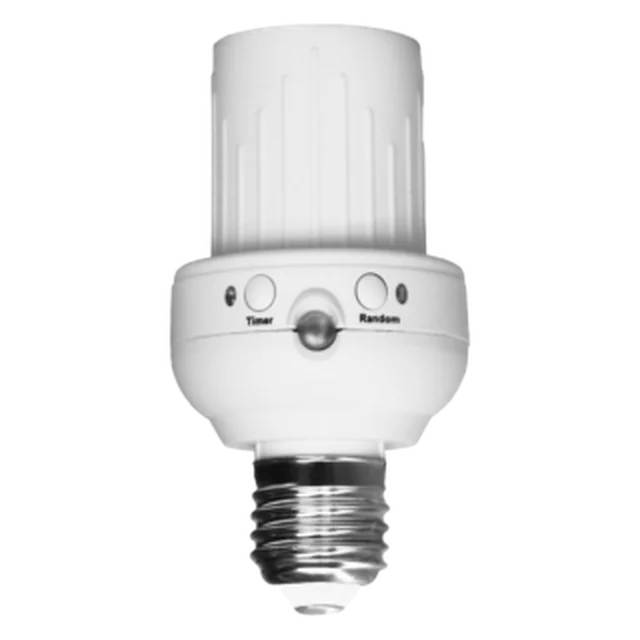 EcoSavers Czujnik światła dziennego Lampbase Timer E27