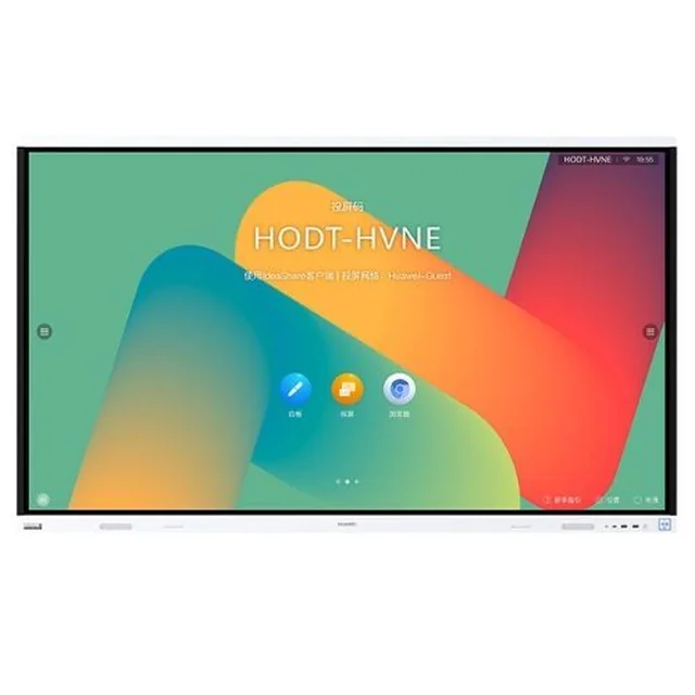 Écran interactif 75 pouces, 4K UHD, 4GB RAM, Wi-Fi 5, haut-parleur, D-LED - Carte HUAWEI IdeaHub 2