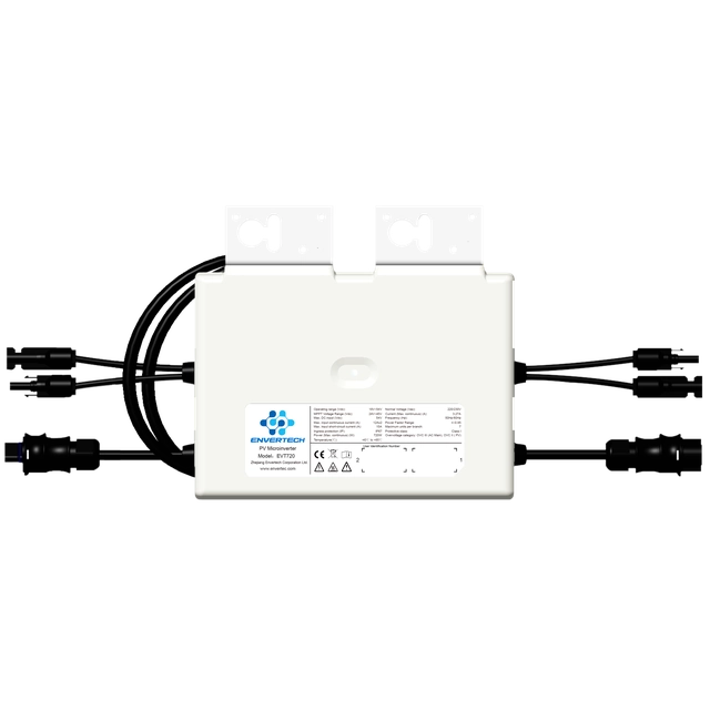 EDENDAMINE Mikroinverter ON-GRID Envertech EVT800 2 PV paneelidel