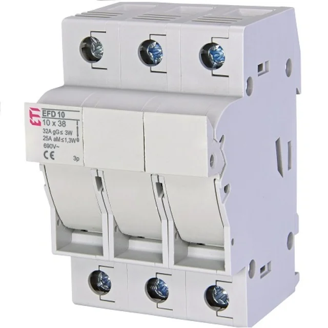 EFD 10 3p Fuse switch 10x38mm ETI