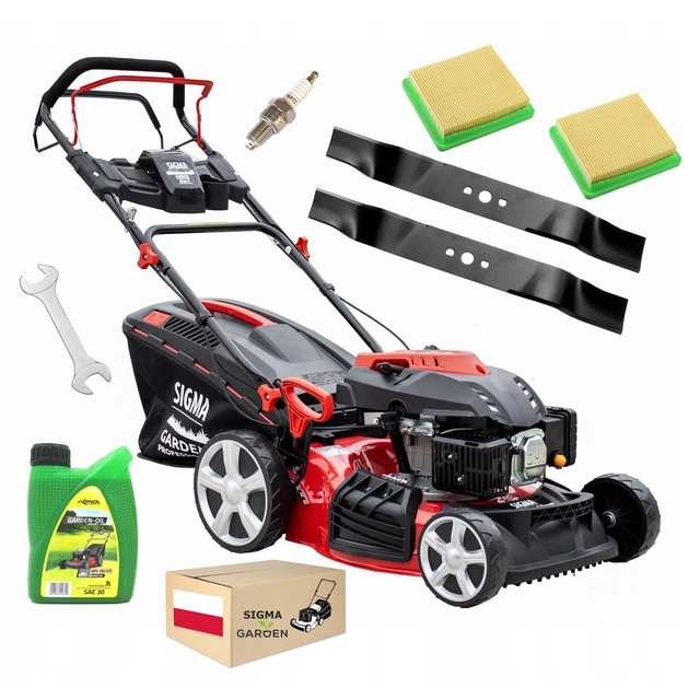 Petrol mower 173cm³ 51cm 13w1 DRIVE + FREE