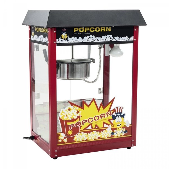 EFFICIENT POPCORN MACHINE 1495W / FAST HEATING ROYAL CATERING 10011231 RCPS-16EB