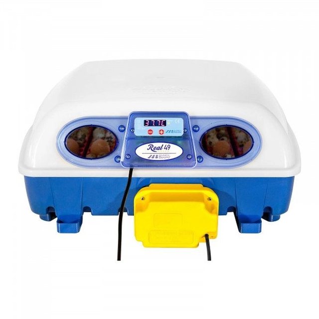 Egg incubator - 49 eggs - water dispenser - fully automatic BOROTTO 10370005 REAL 49 AUTOMATIC