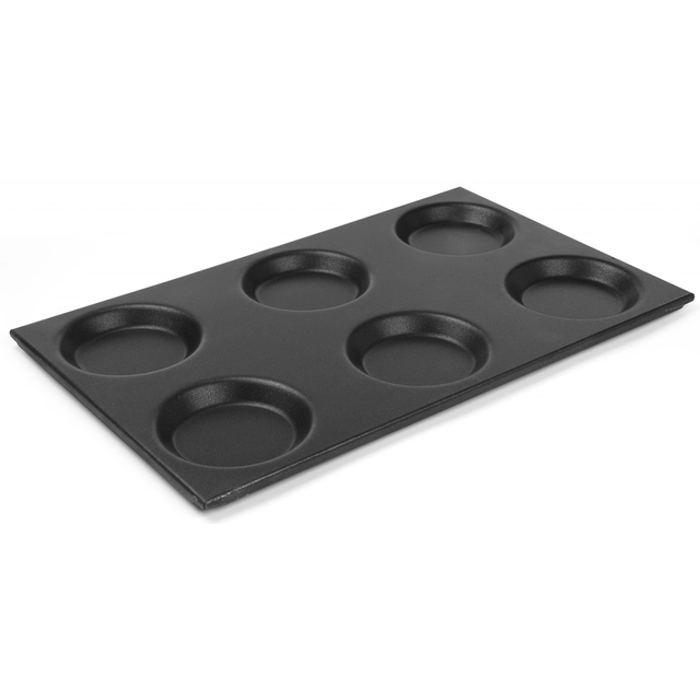 Egg tray GN 1/1 - 6 holes 125 mm | Hendi 808757