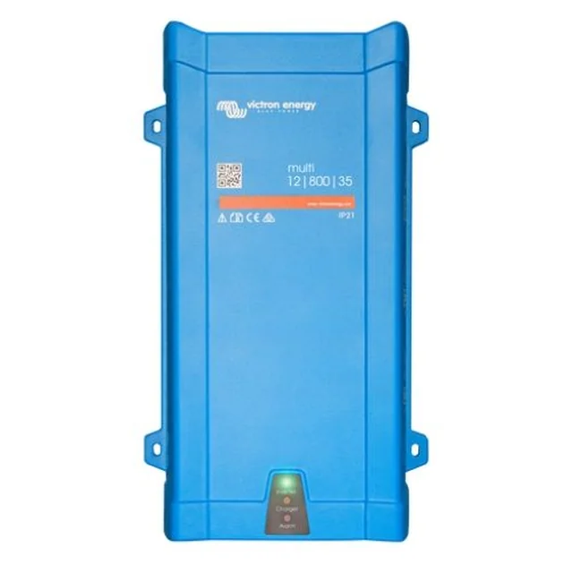 Egyfázisú akkumulátor inverter, 12-800 VA, 700 W, töltő - Victron MultiPlus PMP121800000