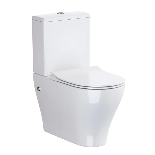 Einbau-WC Cersanit, Zen 3/5l, mit Soft-Close-Abdeckung