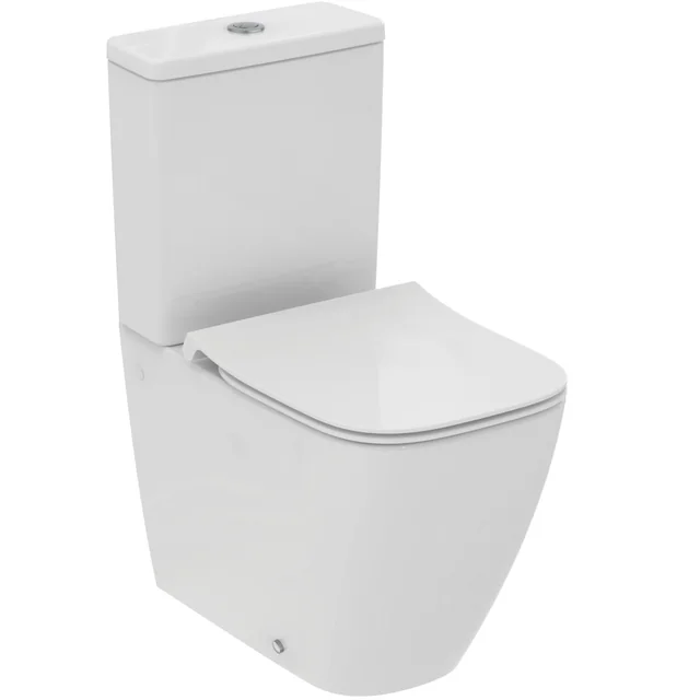 Einbau-WC Ideal Standard, i.life S RimsLS+ mit Spülkasten und abbremsbarem Slim-Deckel