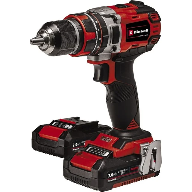 Einhell TE-CD borr/skruvdragare 18/50 Li-i BL 18 V 2 x batteri 2 Ah