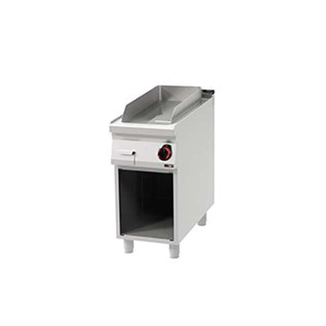 El-grill, glat plade 31x65 | Redfox