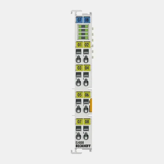 EL4008 | EtherCAT-Klemme, 8-kanałowe Analogausgang, Spannung, 0...10 V, 12 Bits