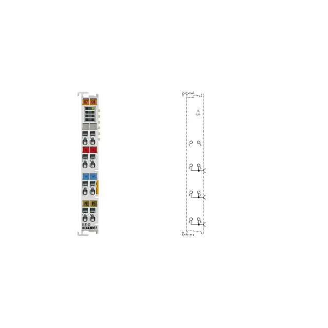 EL9100 | Potenciálny výkonový terminál - Fieldbus napájací/segmentový modul