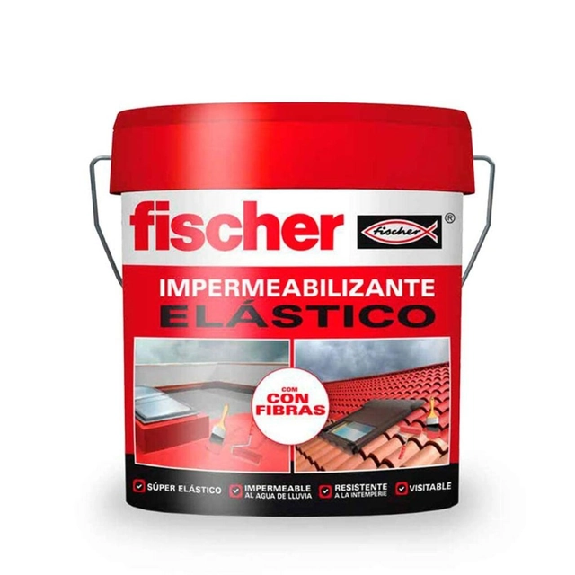 Elástico Fischer Impermeable Rojo 15 L