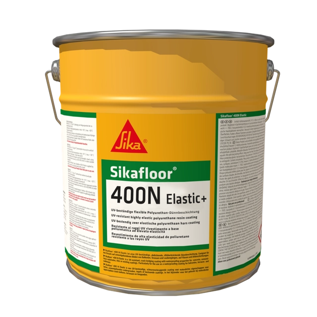 Elastisk yttergolvbeläggning Sikafloor 400 N Elastisk 18kg