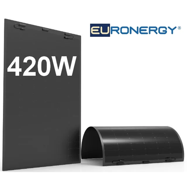 Elastyczny moduł fotowoltaiczny EURONERGY EUQJH57J-420W - czarny