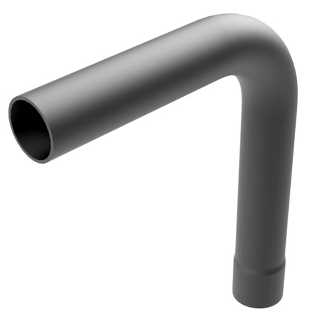 Elbow for grounding pipes up to Ø40mm (plastic) /TW/