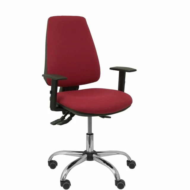 ELCHE S 24 P&amp;C RBFRITZ Chaise de Bureau Châtaignier Rouge