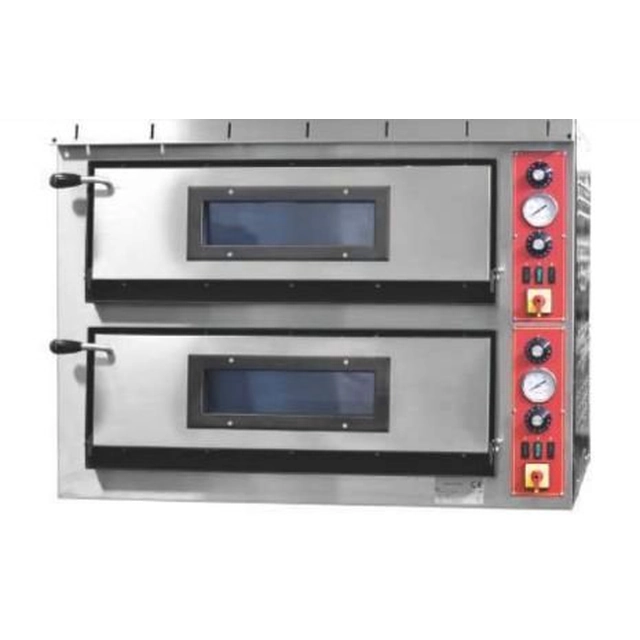 ELECTRIC 2-KOMOROWY PIZZA OVEN FOR 18 PIZZ 35CM INVEST HORECA G-ML99 G-ML99