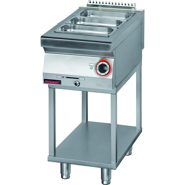 Electric bain-marie 0,7kW on a skeleton base 700.BE-1.T