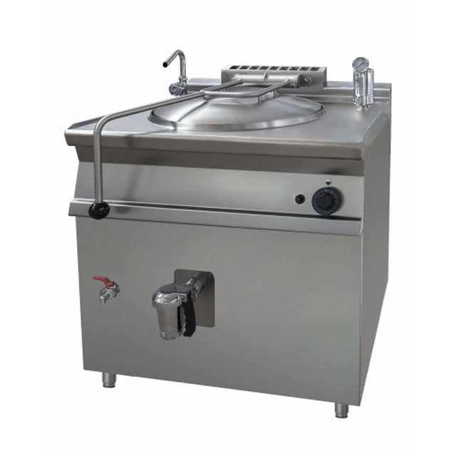 Electric boiling kettle with indirect heating | 12 kW | 80 l | 400V | 800x700x900 mm | RQLR-782E Resto Quality