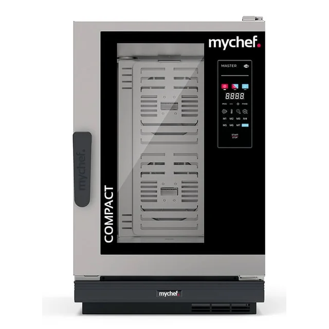 Electric combi-steam oven | automatic washing system | 10xGN1/1 | 12,6 kW | 400 V | Mychef COOK MASTER Compact 101E