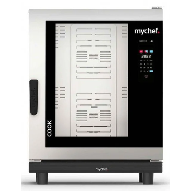 Electric convection steam oven | automatic washing system | 10xGN1/1 | 18,6 kW | 400 V | Mychef COOK MASTER 101E Mychef.