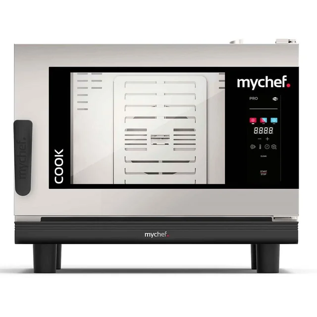 Electric convection steam oven | automatic washing system | 4xGN1/1 | 6,3 kW | 400 V | Mychef COOK PRO 041E