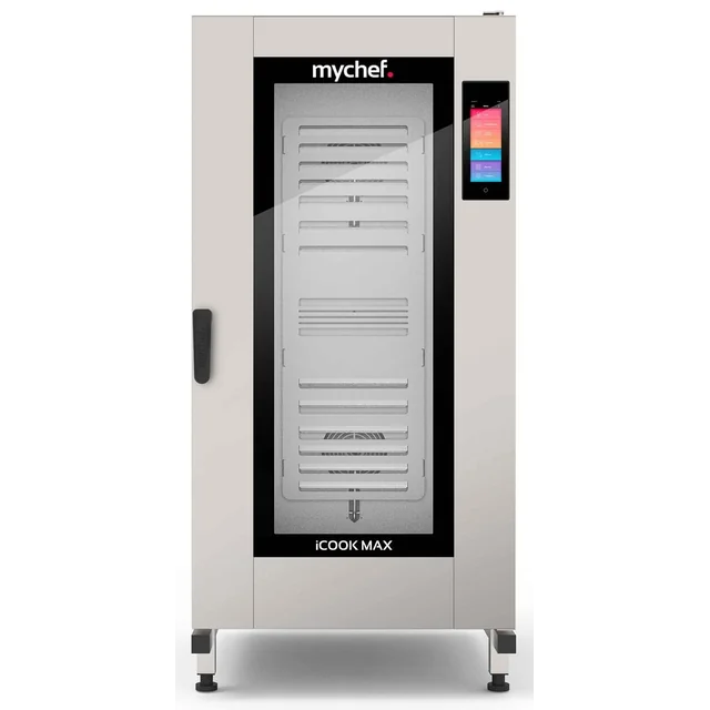 Electric convection steam oven | with a pram | automatic washing system | 20xGN2/1 | 65,7 kW | 400 V | Mychef iCook MAX 202