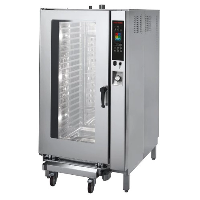 Electric convection steamer | electronic control panel | 20xGN2/1 | Inoxtrend CDT-220E | RQ