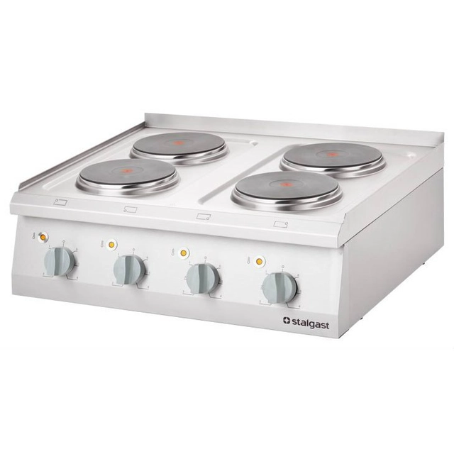 Electric Cooker 4-Pola 800x700 10.4 kW Stalgast 9706000