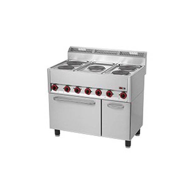 Electric cooker with oven SPT-90/5ELS Redfox