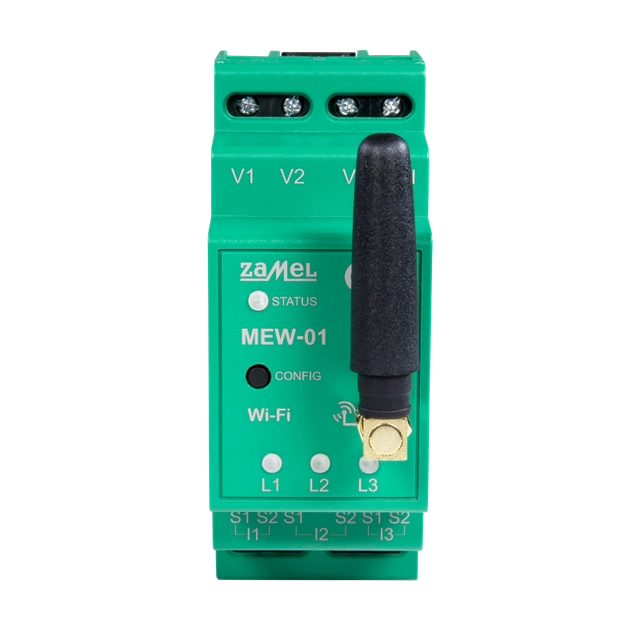 ELECTRIC ENERGY MONITOR WI-FI 3F + N TYPE: MEW-01