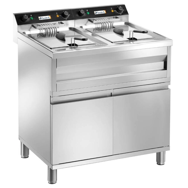 Electric fryer 2x12l 2x9000W | Amitek