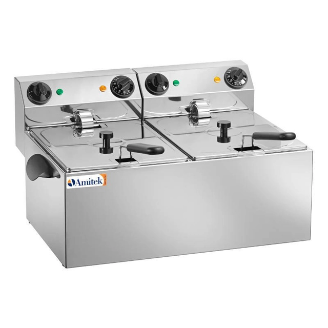 Electric fryer 2x6l 2x3250W | Amitek