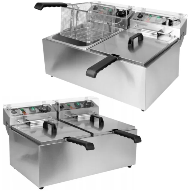 Electric Fryer 2x8l 6600w 230V Yato Yg-04623