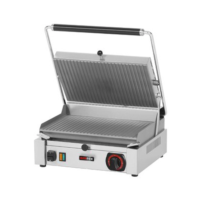 Electric grill 37x24 grooved 3 kW | Redfox