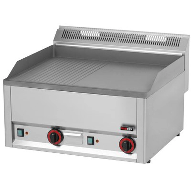 Electric grill smooth/grooved 65x48 | Redfox FTHR-60EL