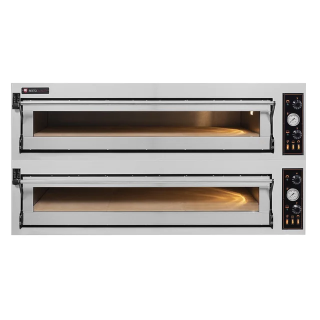 Electric modular chamotte baking oven | 8x600x400 | wide | BAKE 66/L (TR66/L)