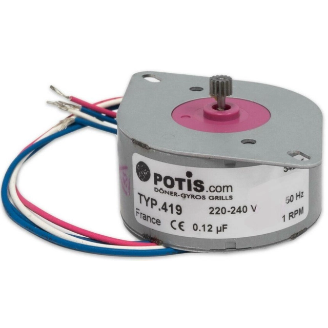 Electric Motor For Kebab Potis Drive - Original Without Housing