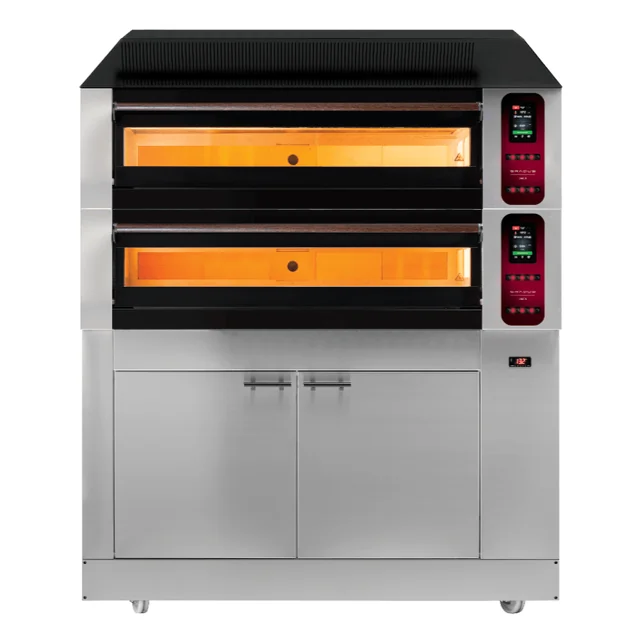 Electric pizza oven | two-chamber | with proofer | 16x30 cm | COMP - 2CL L12